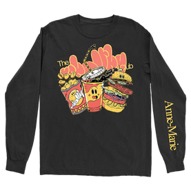 Unhealthy Club Fast Food Longsleeve T-Shirt | Anne-Marie Official Shop